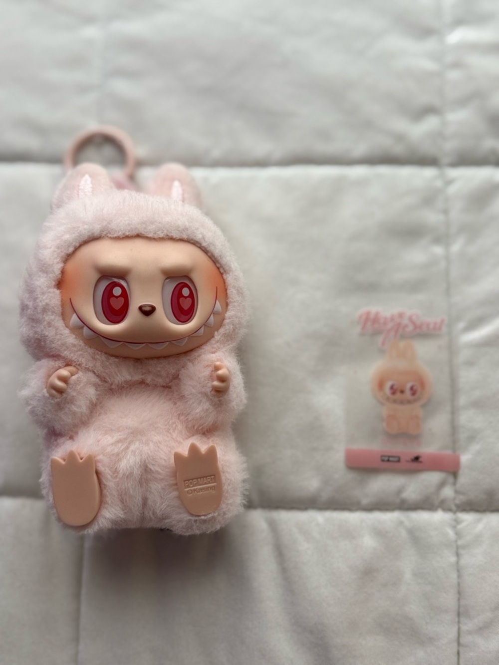 POP MART Labubu The Monsters Have A Seat Dada Plush Figure *loved*